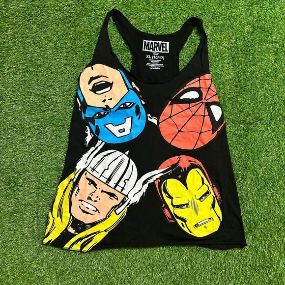 Marvel Superheroes Graphic Tank Top - Picture 1 of 5